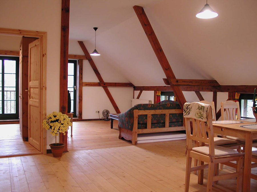 Wohn- und Essbereich Ferrienhaus Eva